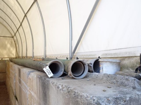 (3 Sections) 6" Suction Hose