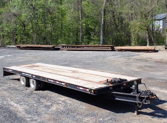 1999 TRAIL-EZE Model PDLX20TC30, 20 Ton Hydraulic Rollback Trailer, VIN# 1DA12TR62XP014300, equipped