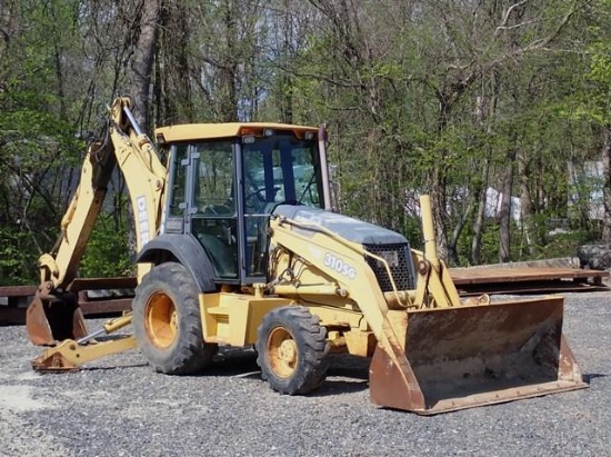 2002 JOHN DEERE Model 310SG, 4x4 Tractor Loader Extend-A-Hoe, s/n 902896, powered by JD diesel