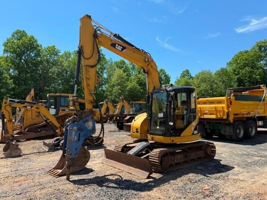 2008 CATERPILLAR Model 308C CR Hydraulic Excavator, s/n KCX02273, powered by Cat diesel engine and