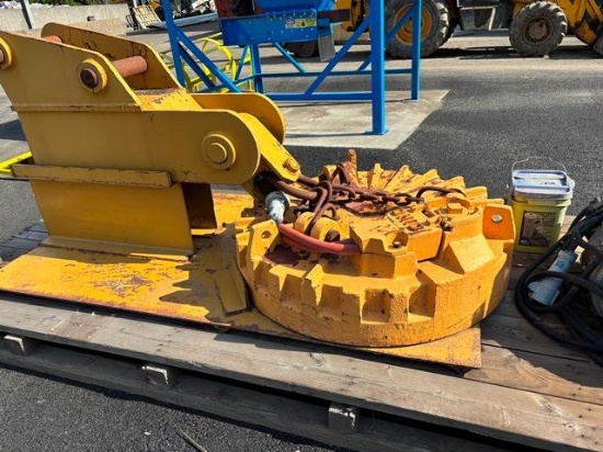 2014 OHIO MAGNETICS Model 48LS E "Load Series", 48" Scrap Handling Magnet, s/n 23630, equipped with
