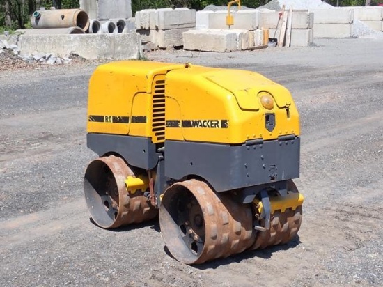 2004 WACKER Model RT Articulated Trench Compactor, s/n 5489443, powered by Lombardini diesel engine,