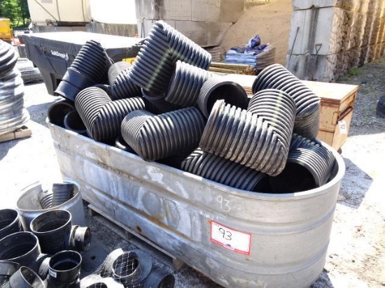 (3 Pallets) Corrugated PVC Couplers