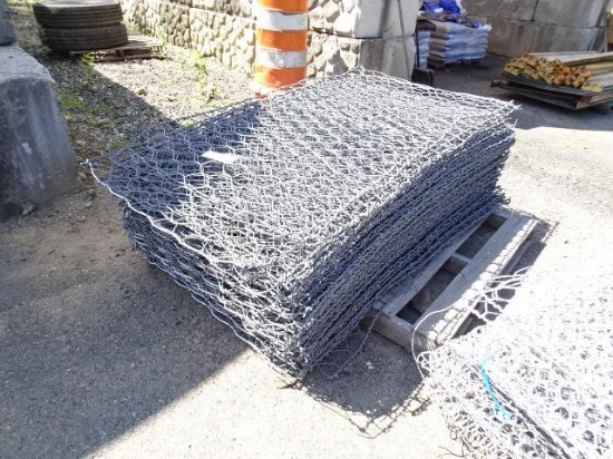 (4 Pallets) GABION Baskets