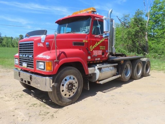 Model Ch613 1999 MACK Model CH613 Tri-Axle Truck Tractor, VIN# 1M2AA18Y6XW112824 ...