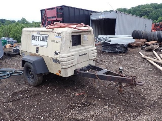 2012 DOOSAN Model P185WYM-T4i Portable Air Compressor, s/n 441939UFWD76, powered by Yanmar diesel