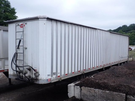 2021 DORSEY Model CW45, 45' Tandem Axle Walking Floor Trailer, VIN# 7KYCW4527MED20420, equipped with