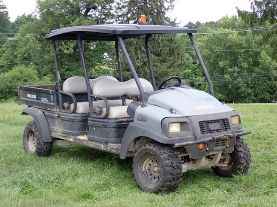 CLUB CAR Carryall 1700, 4x4 Utility Vehicle, s/n SD1736-824012, powered by Kubota diesel engine,