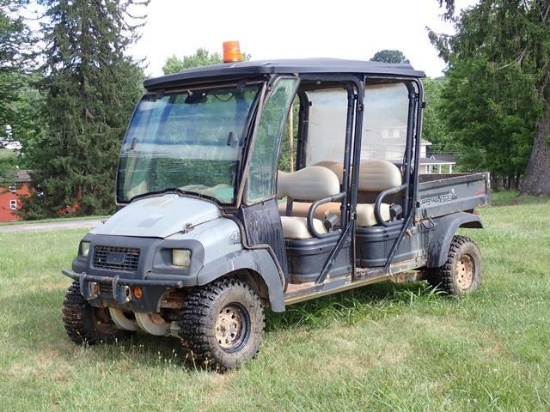 CLUB CAR Carryall 1700, 4x4 Utility Vehicle, s/n SD1821-874718, powered by Kubota diesel engine,