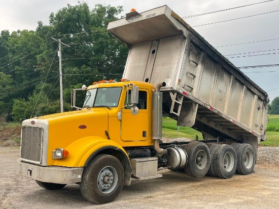 2006 PETERBILT Model 357 Tri-Axle Dump Truck, VIN# 1NPALB0X56N632582, powered by Cat C-15, 435HP