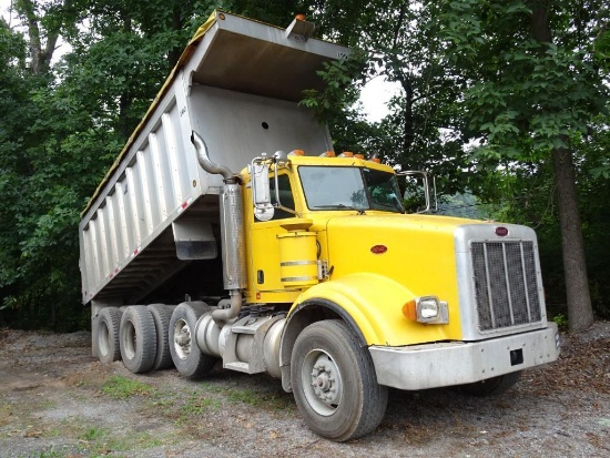 2006 PETERBILT Model 357 Tri-Axle Dump Truck, VIN# 1NPALB0X86N632575, powered by Cat C-15, 435HP