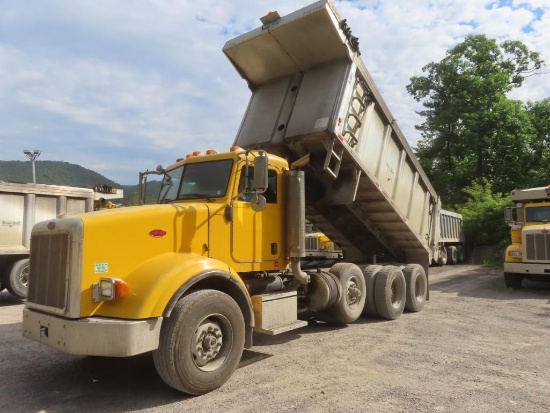 2006 PETERBILT Model 357 Tri-Axle Dump Truck, VIN# 1NPALB0X36N632581, powered by Cat C-15, 435HP