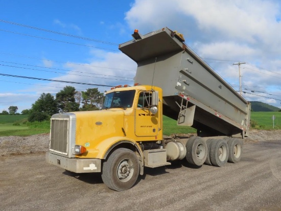1999 PETERBILT Model 357 Tri-Axle Dump Truck, VIN# 1NPALB0X5XN462984, powered by Cat 3406, 355HP