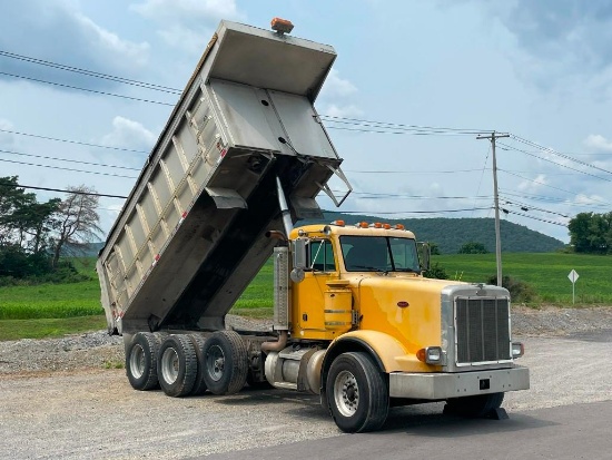 1999 PETERBILT Model 357 Tri-Axle Dump Truck, VIN# 1NPALB0XXXN462981, powered by Cat 3406, 355HP