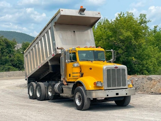 2020 PETERBILT Model 367 Tri-Axle Dump Truck, VIN# 1NPTXPEX8LD708204, powered by Paccar MX-13, 485HP