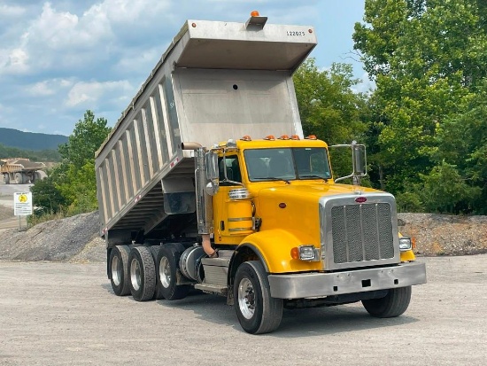 2020 PETERBILT Model 367 Tri-Axle Dump Truck, VIN# 1NPTXPEX3LD708207, powered by Paccar MX-13, 485HP