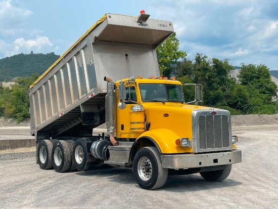 2020 PETERBILT Model 367 Tri-Axle Dump Truck, VIN# 1NPTXPEX1LD708206, powered by Paccar MX-13, 485HP