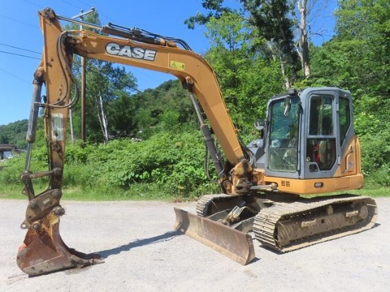 2015 CASE Model CX80C Hydraulic Excavator, s/n NFE6B1317, powered by Isuzu AP-4LE2X diesel engine