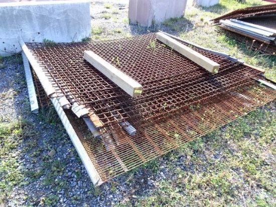 (9) Assorted 5' x 92" Screens (Located at Merlo's Concrete Plant, 255 Beulah Road, Ebensburg, PA