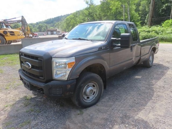 2011 FORD Model F-250, 4x4 Extended Cab Pickup Truck, VIN# 1FT7X2B62BEC73454, powered by 6.2L gas