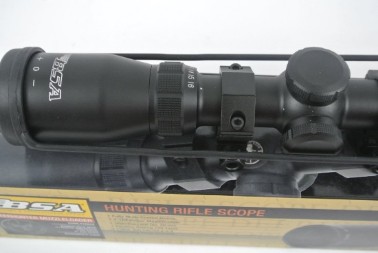 BSA Deer Hunter Muzzle Loader 4-16 x 44mm Scope Brand New Deer Hunter Muzzle Loader 4-16 x 44mm Scop