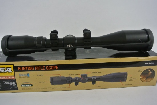 BSA Deer Hunter Muzzle Loader 4-16 x 44mm Scope Brand New Deer Hunter Muzzle Loader 4-16 x 44mm Scop