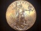 One ounce U.S. gold coins The obverse side of the 1 oz. American Eagle Gold Bullion Coin is based on