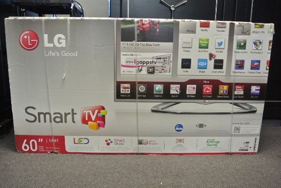 LG 60" Smart TV LG 60" LN61 Smart TV. Features include: LED, Smart Share, web browser, smart sound m