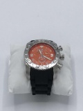 Watch, Swiss Legend with Orange Face, in red case Swiss Legend Commander Men's Watch. Product Number