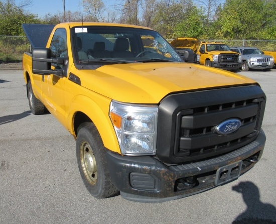 11 Ford F250  Pickup YW 8 cyl  Started with Jump