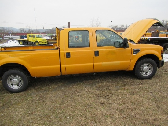 "08 Ford F350  Pickup YW 8 cyl AT PB PS R AC VIN: 1FTWW30558EC62309; Defects: Body Damage; Shock Tow