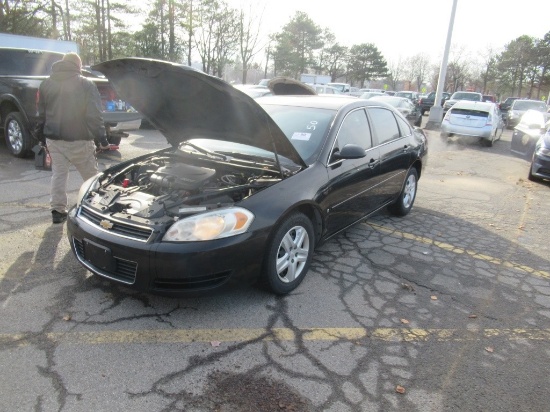 06 Chevrolet Impala  4DSD BK 6 cyl  Started with Jump on 12/10/2020 AT PB PS R AC PW VIN: 2G1WB58K86