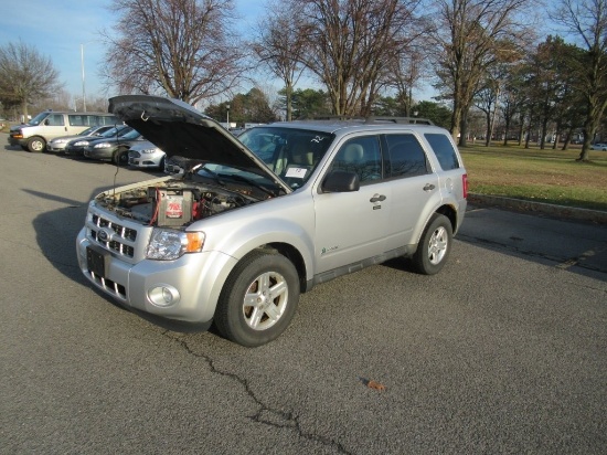 12 Ford Escape  Subn GY 4 cyl  Hybrid; Started with Jump on 12/10/2020 AT PB PS R AC PW VIN: 1FMCU5K