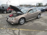 07 Pontiac Grand Prix  4DSD TN 6 cyl  Started with Jump on 12/10/2020 AT PB PS R AC PW VIN: 2G2WP582