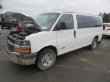03 Chevrolet G2500 Express  Subn WH 8 cyl  Mobile office; Started with Jump on 12/10/2020 AT PB PS R