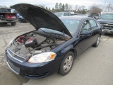 08 Chevrolet Impala  4DSD BL 6 cyl  Started with Jump on 12/10/2020 AT PB PS R AC PW VIN: 2G1WB58N18