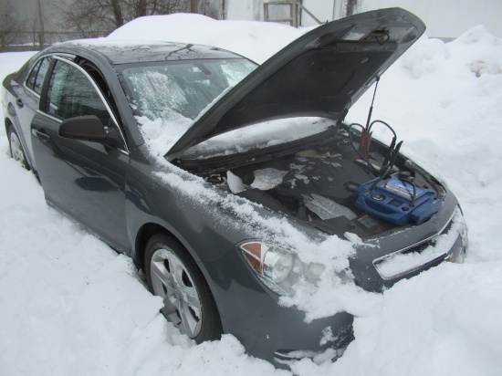 "09 Chevrolet Malibu  4DSD GY 6 cyl  Started with Jump on 2/11/21 AT PB PS R AC PW VIN: 1G1ZG57K1942