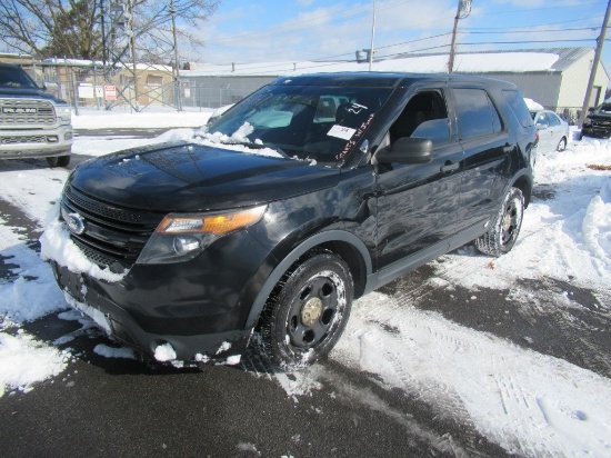 "13 Ford Explorer  Subn BK 6 cyl  AWD; Started with Jump on 2/11/21 AT PB PS R AC PW VIN: 1FM5K8AR4D