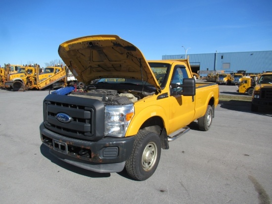 11 Ford F250  Pickup YW 8 cyl  4X4; Started with Jump on 4/8/21 AT PB PS R AC PW VIN: 1FTBF2B67BEC82