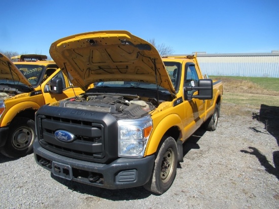 11 Ford F250  Pickup YW 8 cyl  Started with Jump on 4/8/21 AT PB PS R AC VIN: 1FTBF2A63BEB48381; Def