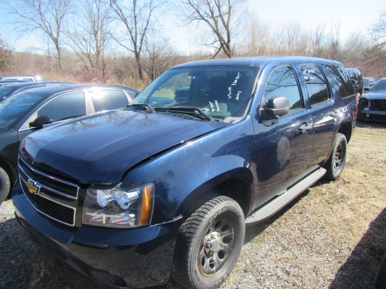 12 Chevrolet Tahoe  Subn BL 8 cyl  Engine Dismantled; Did not Start on 3/22/21 AT PB PS R AC PW VIN: