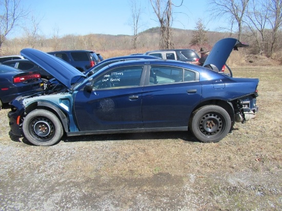 16 Dodge Charger  4DSD BL 8 cyl  AWD; Started with Jump on 3/22/21 AT PB PS R AC PW VIN: 2C3CDXKT8GH