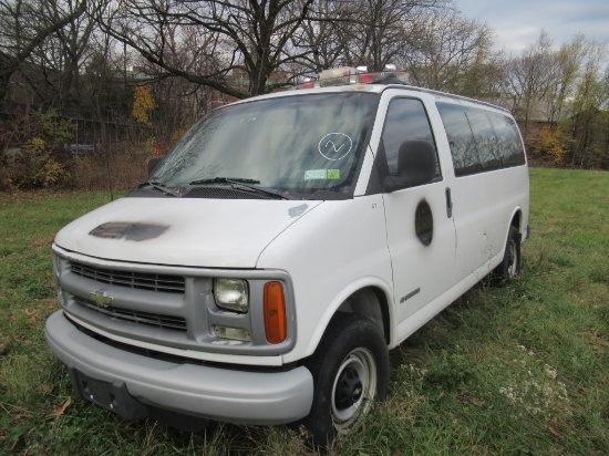 01 Chevrolet Express  Subn WH 8 cyl  Did not Start on 12/20/2020 AT PB PS R