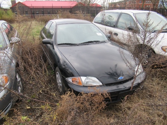 02 Chevrolet Cavalier  4DSD BK 4 cyl  CNG; Did not start on 12/20/2020 AT P