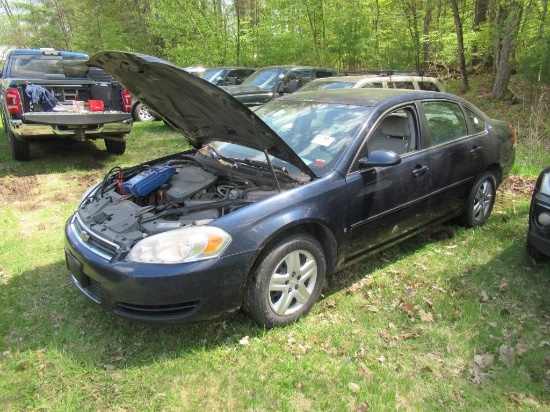07 Chevrolet Impala  4DSD BL 6 cyl  Started with Jump on 5/13/21 AT PB PS R AC PW VIN: 2G1WB58K97933