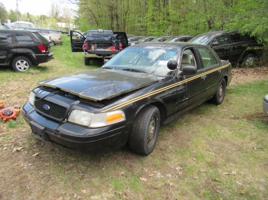 07 Ford Crown Victoria  4DSD BK 8 cyl  Started with Jump on 5/13/21 AT PB PS AC PW VIN: 2FAHP71WX7X1