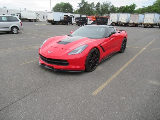 15 Chevrolet Corvette  2DSD RD 8 cyl  Removable Roof; Started with Jump on