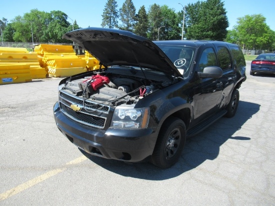 13 Chevrolet Tahoe  Subn BK 8 cyl  Started with Jump on 5/28/21 AT PB PS R
