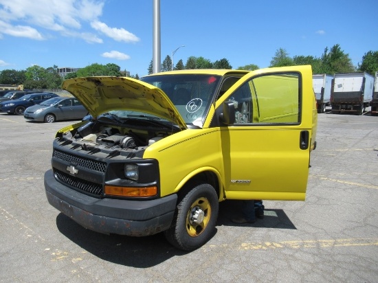 03 Chevrolet Express  Van YW 8 cyl  Started with Jump on 5/28/21 AT PB PS R