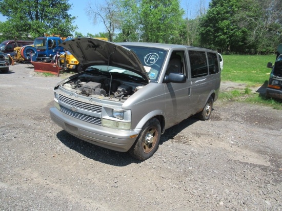 04 Chevrolet Astro  Van TN 6 cyl  Started with Jump on 6/8/21 AT PB PS R AC PW VIN: 1GNEL19X54B12966